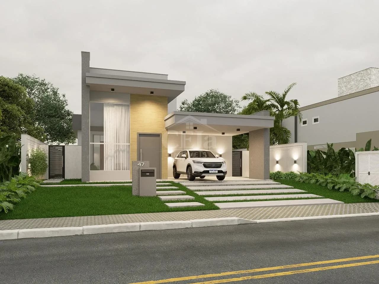 Casa com Pé-Direito Alto e Acabamento de Luxo no Viverde II
